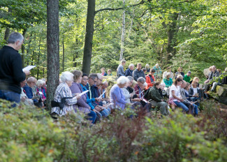 Gesang Berggottesdienst