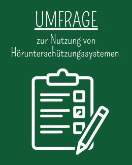 Umfrage zur Nutzung von Hörunterstützungssystemen
